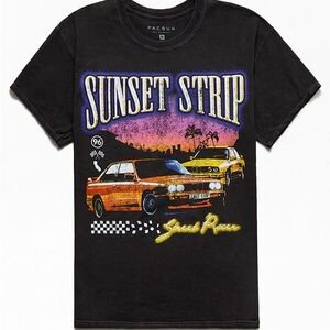 Pacsun Sunset Stripe Vintage T-Shirt